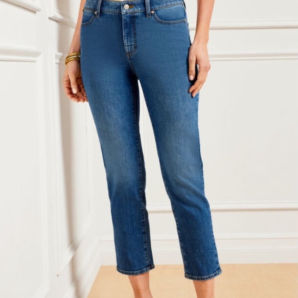 Talbots Denim - Talbots Flawless Straight Crop Jeans
